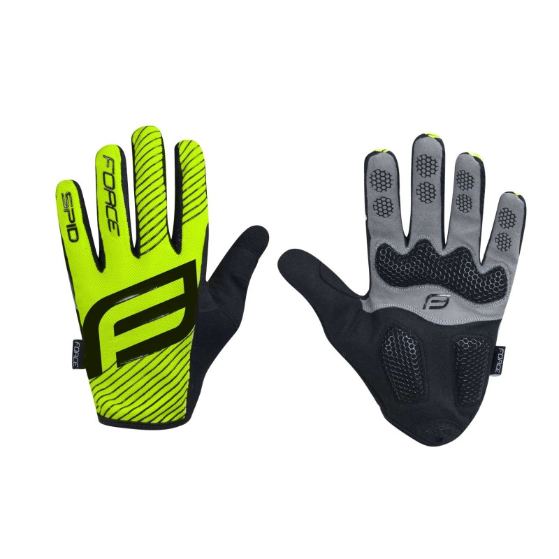 Des gants Force Gel Spid JAUNE