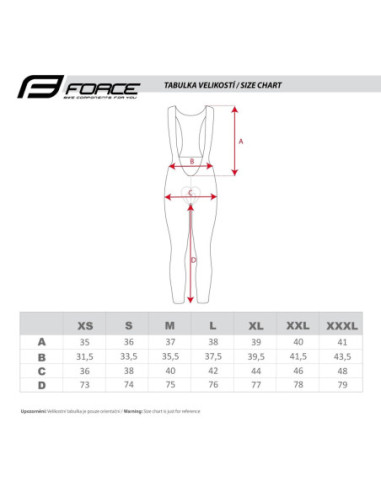 Pantalones FORCE F 58