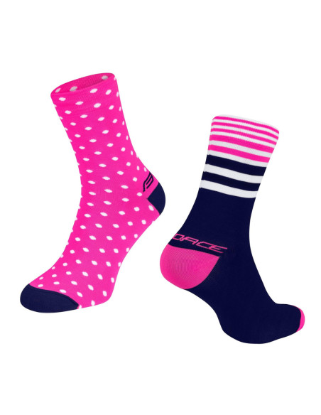 Meias de Compressão FORCE SPOT ROSA Meias de Compressão FORCE SPOT ROSA