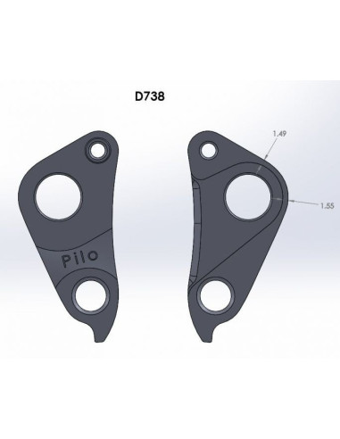  Dropout PILO D738 Specialized