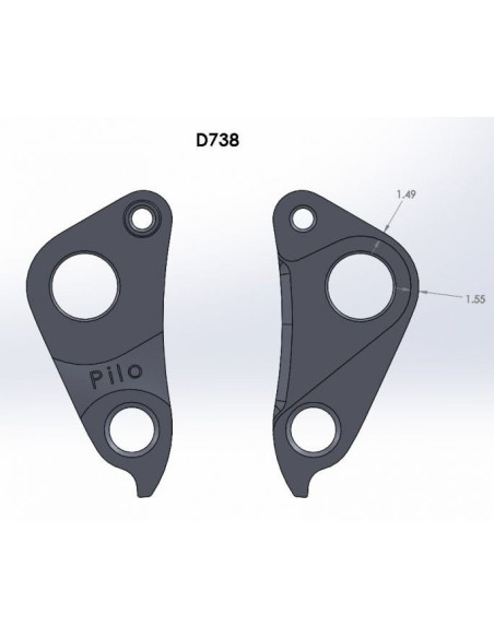  Dropout PILO D738 Specialized