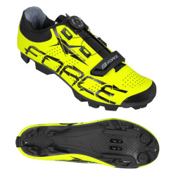 Des chaussures Force MTB CRYSTAL JAUNE