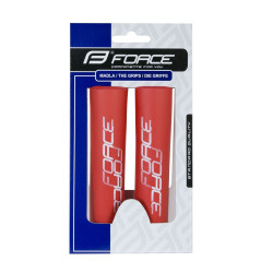 Punhos BTT FORCE LOX silicone VERMELHO