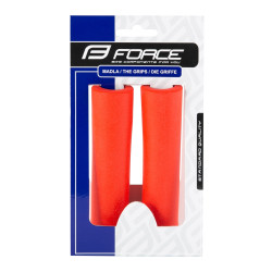 Punhos FORCE LUCK Silicone VERMELHO