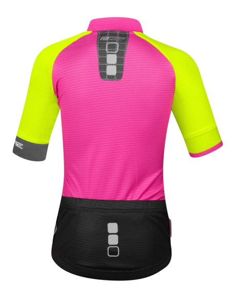  Jersey FORCE KID SQUARE STAR Criança AMARELO-ROSA