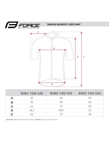  Jersey FORCE KID SQUARE STAR Criança AMARELO-ROSA