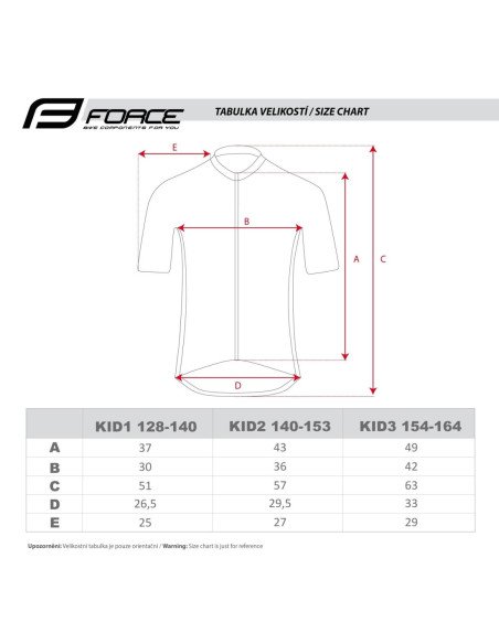  Jersey FORCE KID SQUARE STAR Criança AMARELO-ROSA