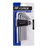 Juego de 7 llaves torx FORCE T10-40