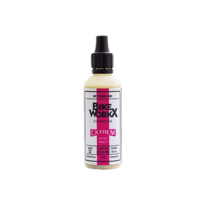 BikeWorkx Chain Star Extrem aceite / lubricante 50ml