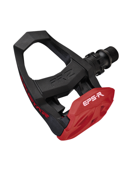 Pedais EXUSTAR E-PR2 PRETO-VERMELHO