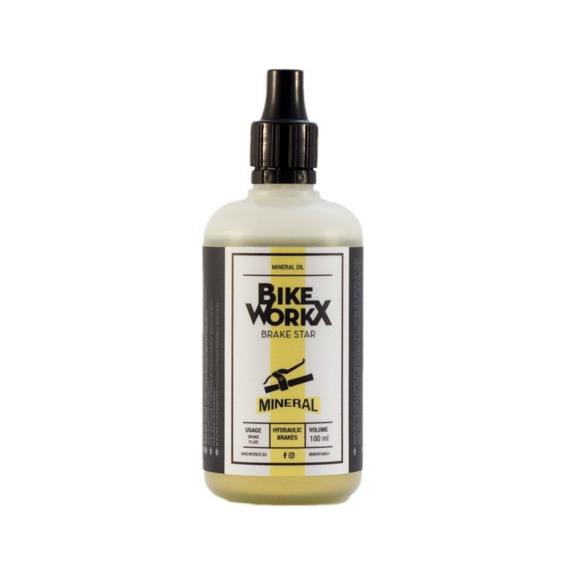 BikeWorkx Mineral Oil (box of 6 x 100ml)