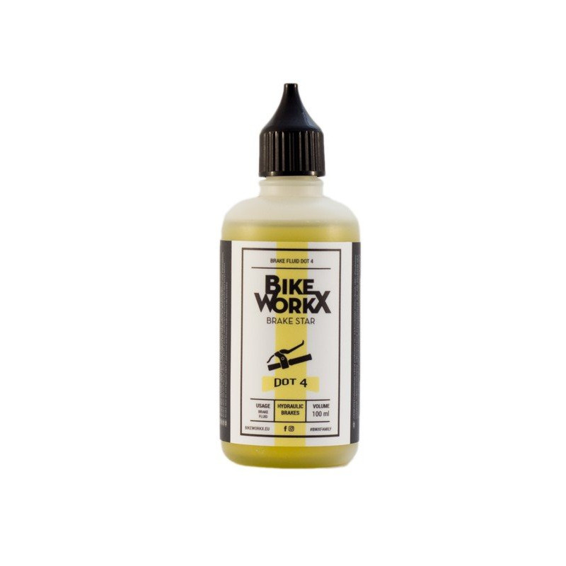 BikeWorkx DOT 4 Aceite de Frenos (caja de 6 x 100ml)