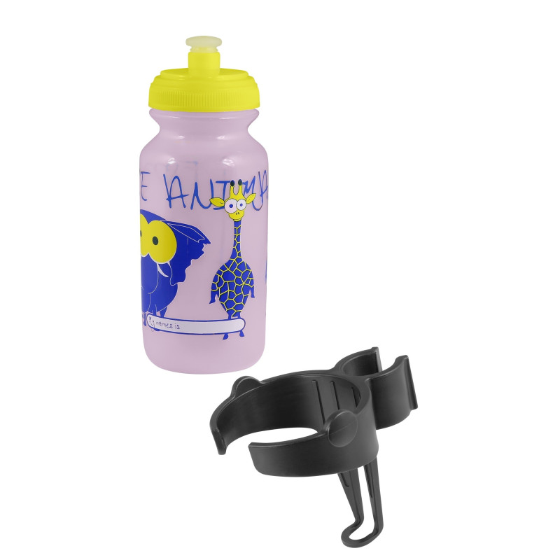 Bottle for kids FORCE ZOO with holder 0.3L