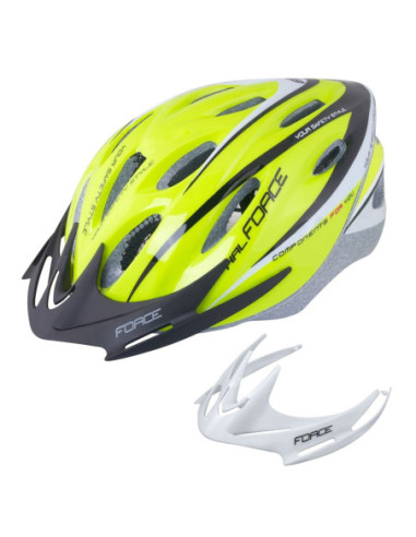  Capacete FORCE HAL AMARELO