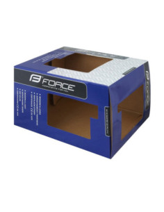 Capacete FORCE HAL PRETO-VERMELHO-BRANCO 2