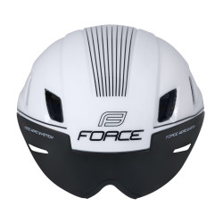 Capacete FORCE WORM 52 - 59 cm BRANCO