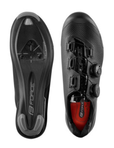 Sapatos FORCE ROAD WARRIOR CARBON PRETO 2