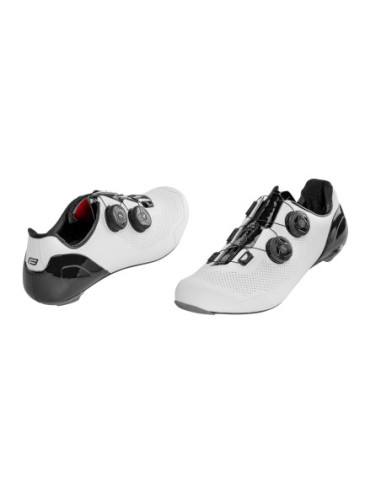  Sapatos FORCE ROAD WARRIOR CARBON BRANCO