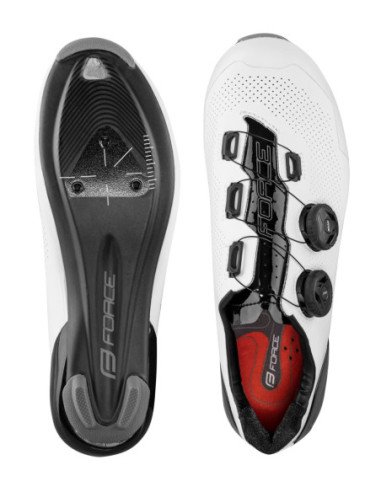  Sapatos FORCE ROAD WARRIOR CARBON BRANCO