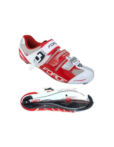 Sapatos Force Road Carbono VERMELHO