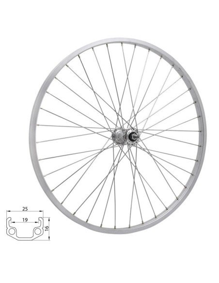 Roda Traseira FORCE 29 - 622x19 Carreto