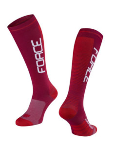 Meias de Compressão FORCE F COMPRESS VERMELHO