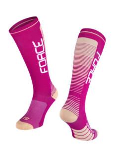 Meias de Compressão FORCE F COMPRESS ROSA