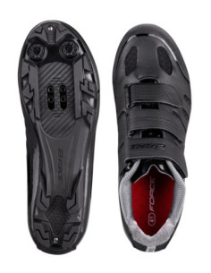 Sapatos FORCE MTB TEMPO PRETO 2