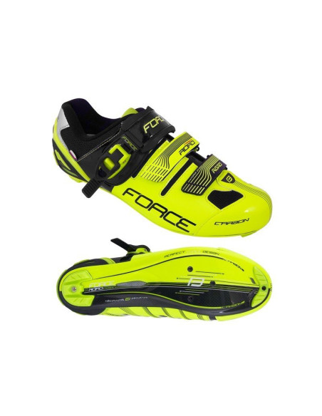Sapatos Force Road Carbono AMARELO