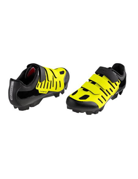  Sapatos FORCE MTB TEMPO AMARELO