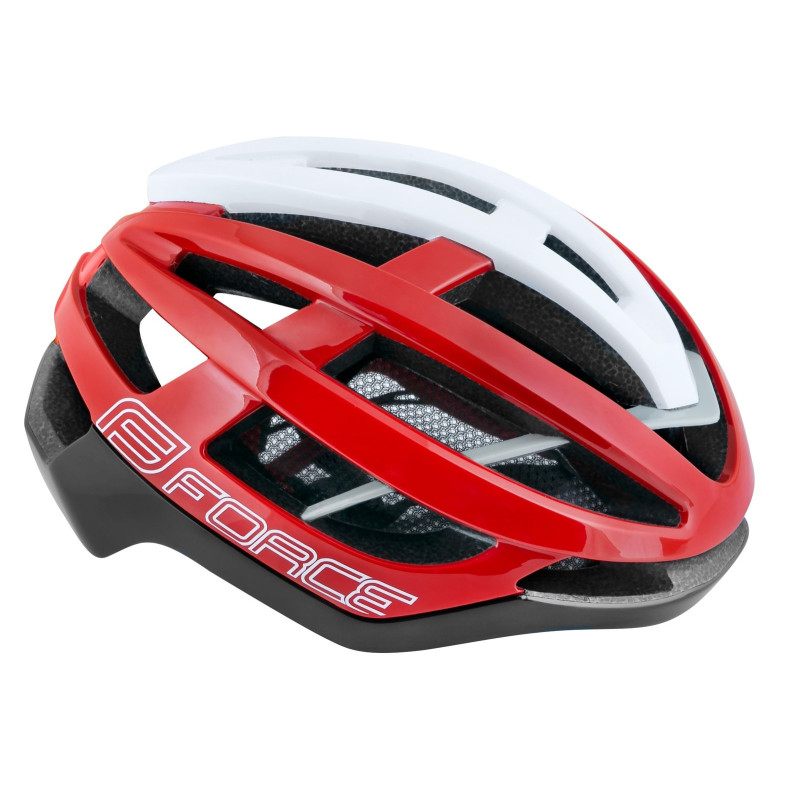 Capacete Force FORCE LYNX PRETO-VERMELHO-BRANCO