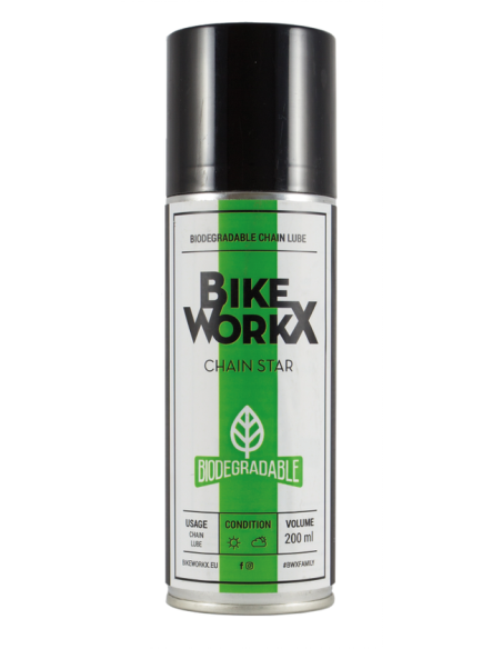 Óleo biodegradável para lubrificação geral BikeWorkx Chain Star