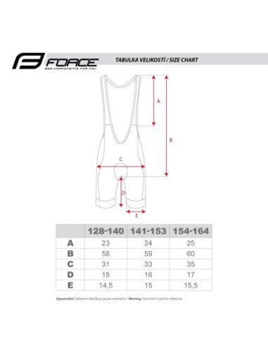Calções FORCE F KID Criança