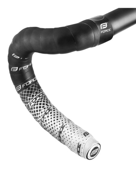  Fitas Guiador FORCE EVA DUAL BRANCO