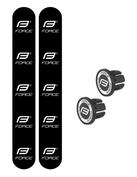  Fitas Guiador FORCE EVA DUAL BRANCO