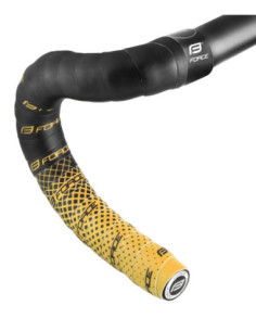 Fitas Guiador FORCE EVA DUAL AMARELO