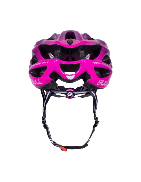  Capacete FORCE BULL HUE PRETO-ROSA