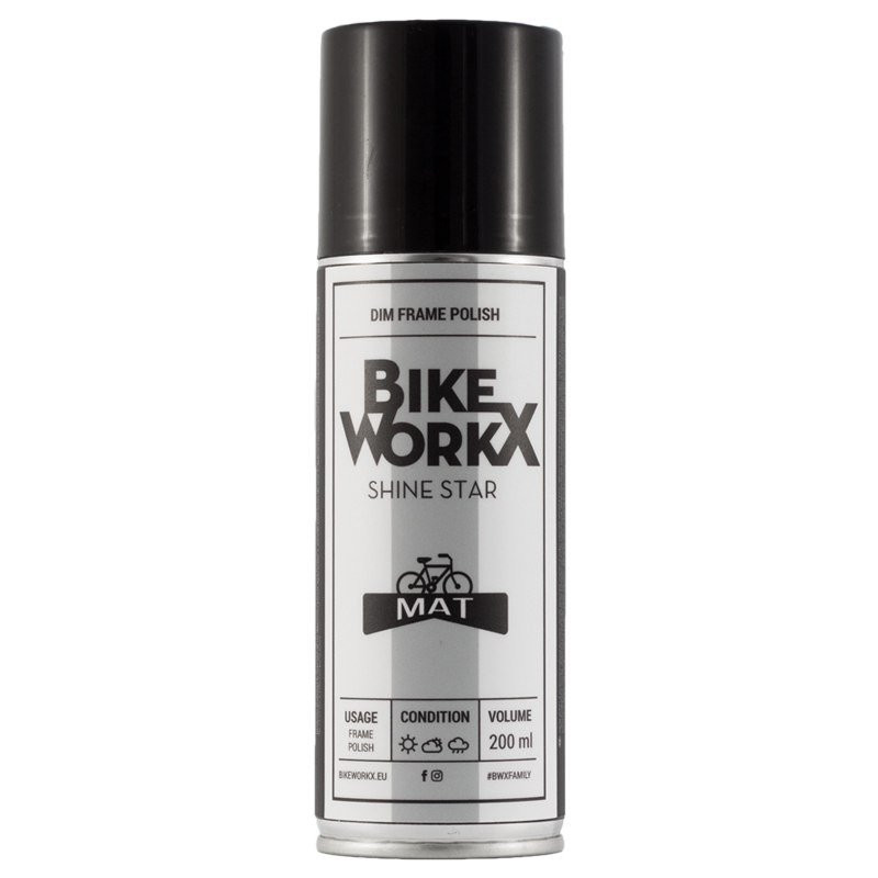 Spray BikeWorkx Shine Star MATT 200ml (box of 6 x 200ml)