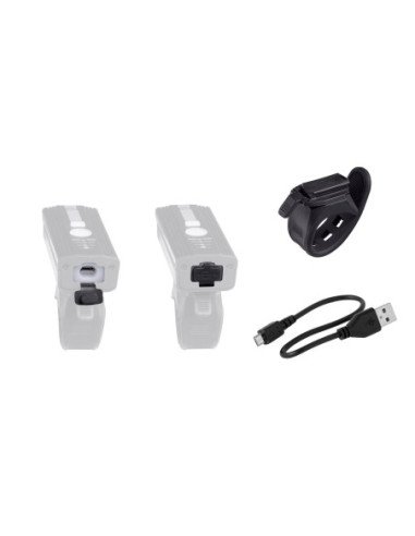 Lumière de devant FORCE ALERT 350LM USB