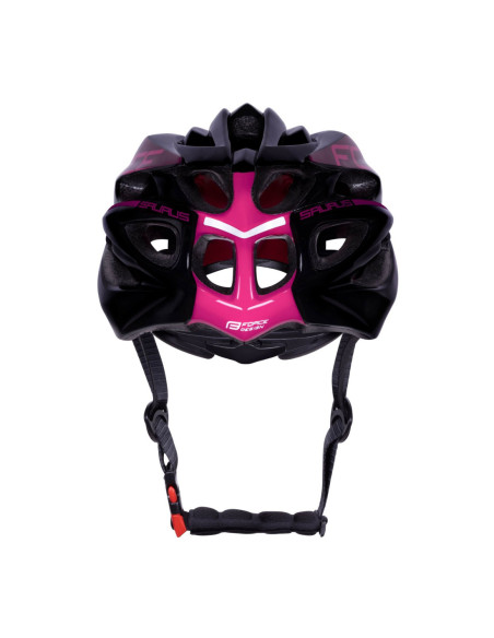 Capacete Force SAURUS PRETO-ROSA