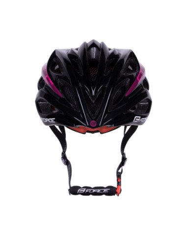  Capacete Force SAURUS PRETO-ROSA