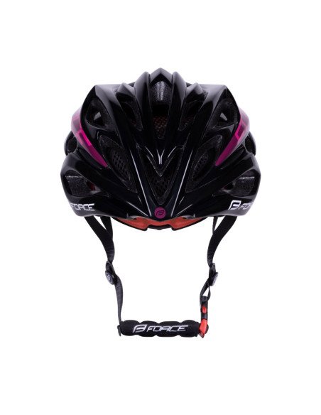  Capacete Force SAURUS PRETO-ROSA