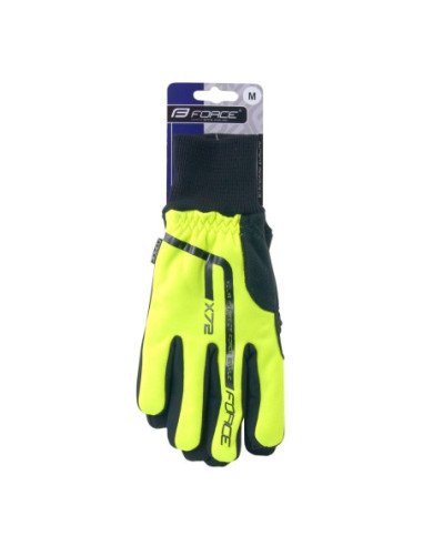 Des gants Force X72 enfant JAUNE