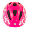 Child helmet FORCE FUN STRIPES PINK-WHITE-GRAY