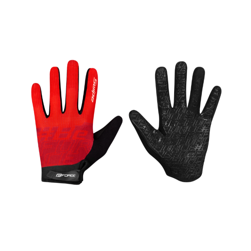 Des gants FORCE MTB SWIPE Summer NOIR-ROUGE Des gants FORCE MTB SWIPE Summer NOIR-ROUGE