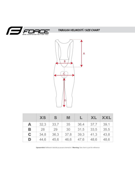  Calças de Senhora F LADY BIKE 3/4