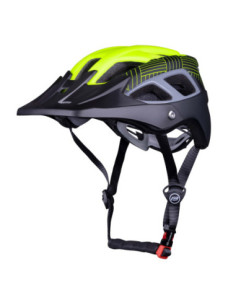Capacete FORCE AVES MTB PRETO-AMARELO