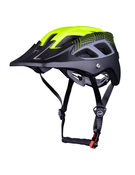  Capacete FORCE AVES MTB PRETO-AMARELO