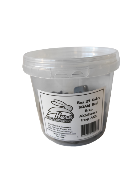 Box 25 x Hare Pastilhas Para SRAM Red Etap AXS/Force Etap AXS