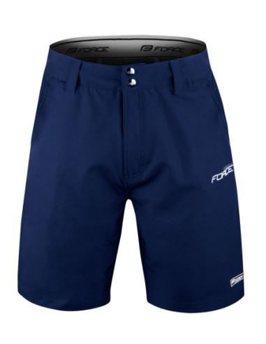 Calções FORCE BLADE MTB AZUL
